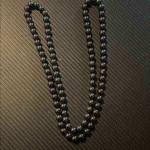 Black hematite Beaded Necklace
